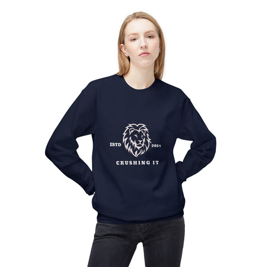 Fleece Crewneck Sweatshirt - Unisex Midweight Cozy Apparel